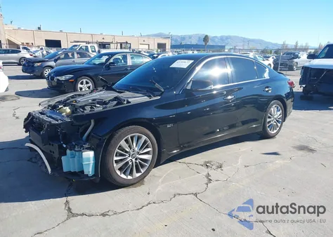 2018 Infiniti Q50 3.0T Luxe from USA, damaged, VIN JN1EV7AP5JM364892